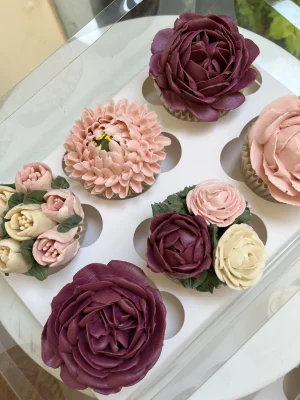 Cupcakes florales