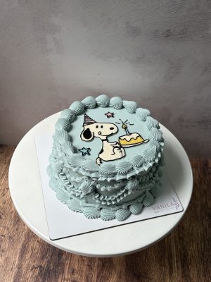 Pastel Snoopy Cumpleañero